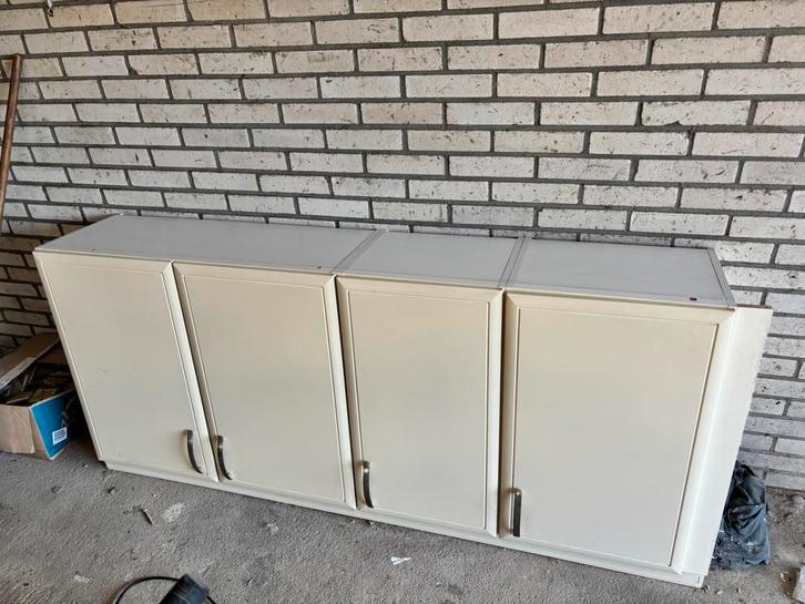 Bovenkasten keuken / bijkeuken / schuur, Huis en Inrichting, Kasten | Roldeurkasten en Archiefkasten, Gebruikt, Minder dan 100 cm