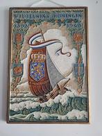 Te koop mooie gave tegel Porcelyne Fles, Antiek en Kunst, Ophalen of Verzenden