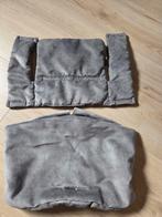 Stokke Triptrap bekleding - Ukje grijs velvet, Ophalen of Verzenden, Zo goed als nieuw, Stoel(en)