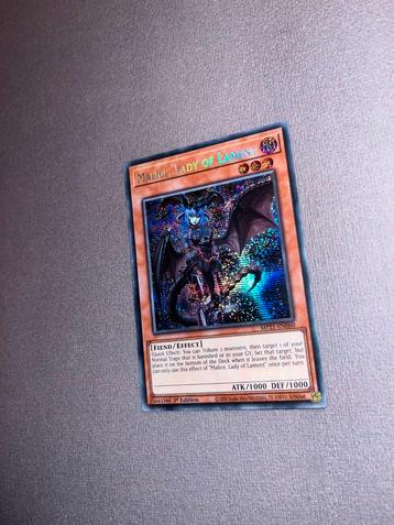 Malice, Lady of Lament 1st edition secret rare yugioh  beschikbaar voor biedingen