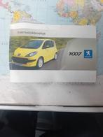 Instructieboekje handleiding voor een Peugeot 1007, Ophalen