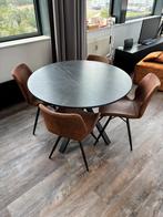 Ikea Mariedamm ronde eettafel (105cm), Huis en Inrichting, Tafels | Eettafels, Ophalen, Zo goed als nieuw, Rond, 100 tot 150 cm