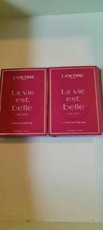 Lancome la vie est belle l elixir eau de parfum 2x1,2ml, Ophalen of Verzenden, Nieuw