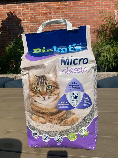 Biokats 14L micro classic kattenbakvulling nieuw, Dieren en Toebehoren, Kattenbakken, Nieuw, Gesloten, Zelfreinigend, Ophalen