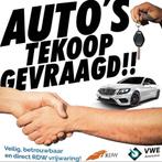 TEKOOP GEVRAAGD ALLE TYPPE EN MERKEN AUTO’S, Auto diversen, Ophalen of Verzenden