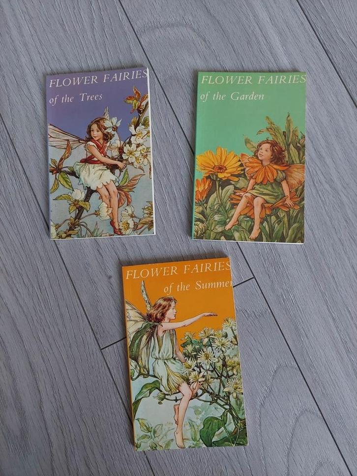 Flower Fairies set of 3 books Cicely Mary Barker  zgan, Boeken, Taal | Engels, Zo goed als nieuw, Fictie, Ophalen of Verzenden