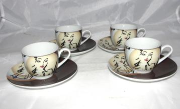 Flirt by Ritzenhoff & Breker Faces espresso kop en schotels beschikbaar voor biedingen
