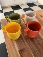 Tupperware koffiebekers retro mok, Ophalen of Verzenden, Gebruikt, Overige typen
