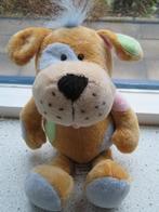 Hond merk Nicky Toy gekleurde velours vlekken roze tong, Ophalen of Verzenden, Zo goed als nieuw, Hond