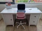 Hemnes Ikea bureau wit, Ophalen, Gebruikt, Bureau
