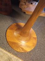 Planten tafel bijzet tafel rond hout, Ophalen of Verzenden, Rond, Hout, 60 cm of meer