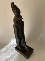 Zwart standbeeld Egypte. Horus. Egyptische beeld, Antiek en Kunst, Ophalen