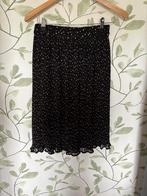 Vila zwarte rok met beige stippen stippeltjes xs 34, Zwart, Vila, Nieuw, Ophalen of Verzenden