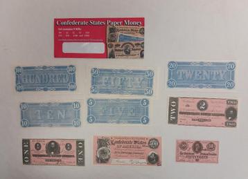 Confederate States Paper Money beschikbaar voor biedingen