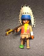 Playmobil - Indianen opperhoofd Groene Schoen, western, Ophalen of Verzenden, Zo goed als nieuw