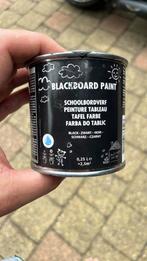 Zwarte krijtbord verf - gratis, Doe-het-zelf en Verbouw, Verf, Beits en Lak, Minder dan 5 liter, Ophalen, Zo goed als nieuw, Verf