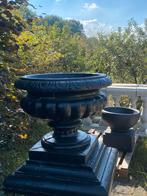 laatste beton glans zwarte pot op staander 60 cm H 60 cm B, Tuin en Terras, Tuinvazen, Ophalen, Nieuw