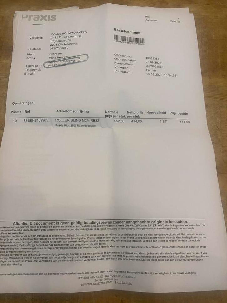 Rolgordijnen, Huis en Inrichting, Stoffering | Gordijnen en Lamellen, Nieuw, 150 tot 200 cm, Wit, Ophalen of Verzenden