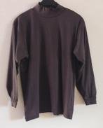 coll sweater bruin merk Edgar Voss boutiques mt M, volgnr 33, Kleding | Dames, Blouses en Tunieken, Maat 38/40 (M), Bruin, Zo goed als nieuw