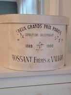 Oude Franse ovale hoedendoos, Ophalen of Verzenden