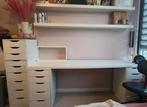 Ikea Bureau met Alex ladeblokken en Lack planken, Ophalen