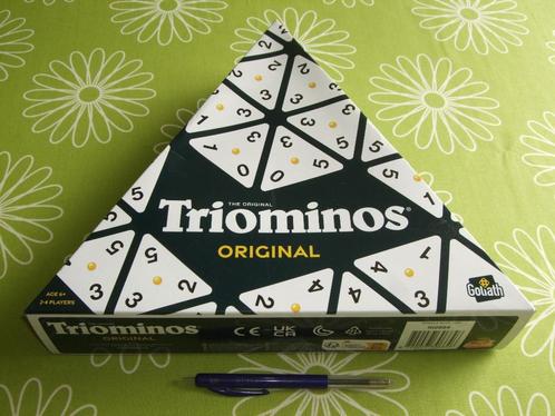Nieuw: Triominos original - nieuw in gesealde doos, Hobby en Vrije tijd, Gezelschapsspellen | Overige, Nieuw, Een of twee spelers
