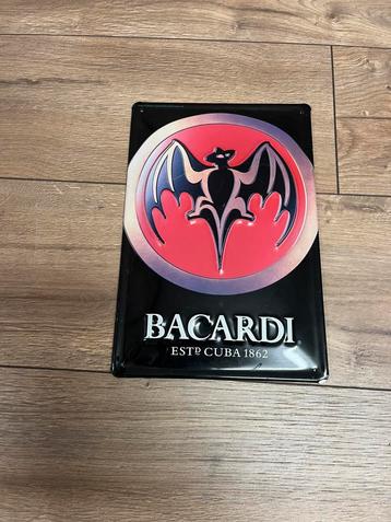Bacardi Metalen Reclamebord – Vintage Look – Cuba 1862 beschikbaar voor biedingen