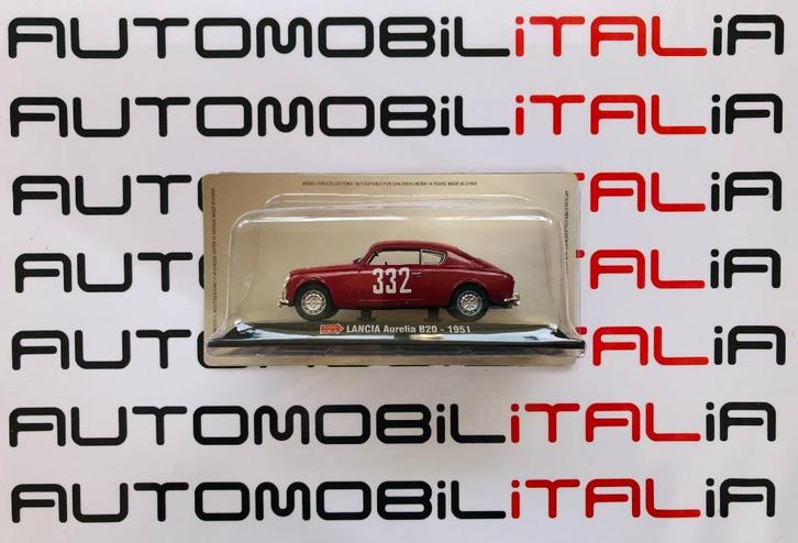 Lancia Aurelia B20 GT Mille Miglia #332 1961 schaal 1:43, Hobby en Vrije tijd, Modelauto's | 1:43, Nieuw, Auto, Overige merken