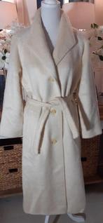 Chique Ecru Lama jas 38-40/M, perfecte, nieuwe staat., Ophalen of Verzenden, Nieuw, Maat 38/40 (M), Wit