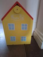 Houten Peppa Pig meeneem speelhuisje, Kinderen en Baby's, Speelgoed | Poppenhuizen, Ophalen, Zo goed als nieuw, Poppenhuis