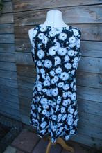 Jurk zwart/ lila Heart mt 14/XXL Vaste prijs, Maat 46/48 (XL) of groter, Ophalen of Verzenden, Zo goed als nieuw, Onder de knie