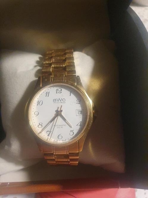 Vitage horloge Heren BWC genummerd  met president band, Sieraden, Tassen en Uiterlijk, Horloges | Heren, Zo goed als nieuw, Polshorloge