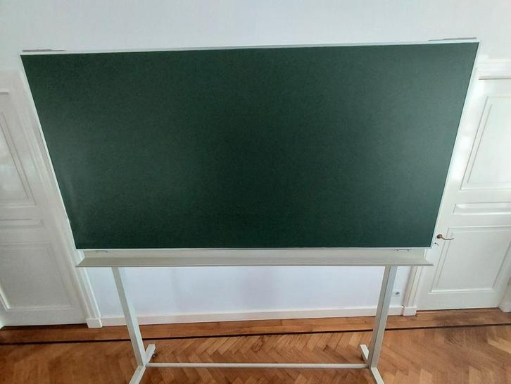 Vintage schoolbord magnetisch en krijtbord in 1, Diversen, Schoolborden, Zo goed als nieuw, Krijtbord, Ophalen