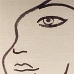 Wanddoek met latten - 140x170cm, Antiek en Kunst, Kunst | Etsen en Gravures, Ophalen