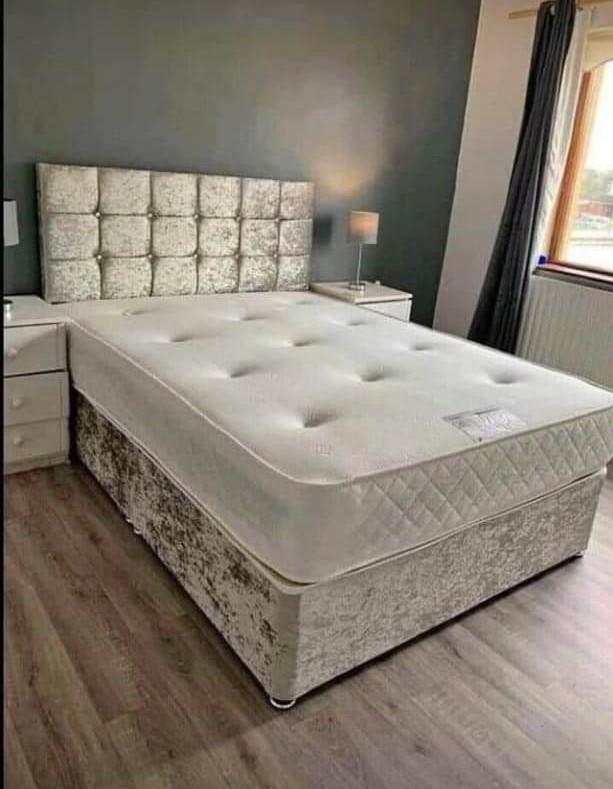 Premium Divanbed – Verkrijgbaar in 90x200, 140x200, 160x200, Huis en Inrichting, Slaapkamer | Beddengoed, Nieuw, Tweepersoons