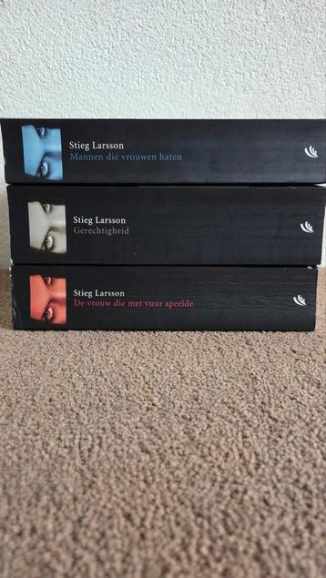 Stieg Larsson Millennium Trilogie - 3 Boeken beschikbaar voor biedingen