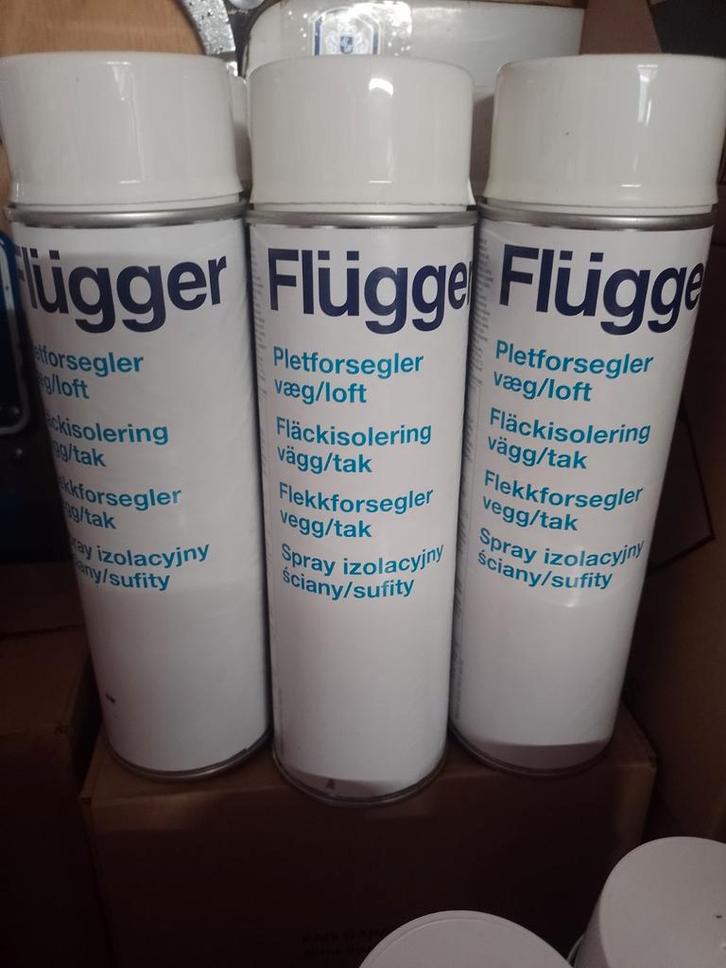 Flügger vlekafdichter, spuitbus 500 ml., Auto diversen, Onderhoudsmiddelen, Ophalen of Verzenden