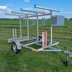 Te koop steigertransporter steigeraanhanger 750kg, Gebruikt, Power trailer, Ophalen of Verzenden, Power
