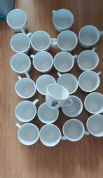 Partij koffiekopjes wit met opdruk, Ophalen, Nieuw, Overige stijlen, Kop(pen) en/of Schotel(s)