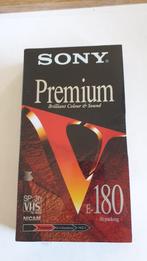 2026 nieuwe sony premium e-180 vhs band, Cd's en Dvd's, VHS | Documentaire, Tv en Muziek, Alle leeftijden, Verzenden, Nieuw in verpakking