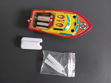 boot blik kaarsjes vintage retro nieuw beschikbaar voor biedingen