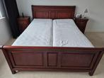 Tweepersoonsbed elektrisch verstelbaar 160x200, Huis en Inrichting, Ophalen, Bruin, Tweepersoons, 200 cm