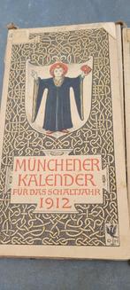 4 oude kallenders, Antiek en Kunst, Kunst | Etsen en Gravures, Ophalen of Verzenden