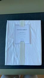 H&M Home laken fitted sheet, Huis en Inrichting, Ophalen of Verzenden, Nieuw, Tweepersoons, Wit