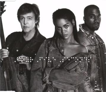 Rihanna Kanye West Paul McCartney - FourFiveSeconds (NIEUW) beschikbaar voor biedingen