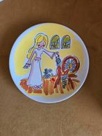 Taartbordje doornroosje zeldzaam efteling blond amsterdam, Ophalen of Verzenden, Nieuw, Gebruiksvoorwerp