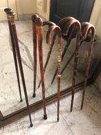 Antieke wandelstokken messing, Diversen, Wandelstokken, Ophalen of Verzenden, Zo goed als nieuw