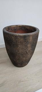 Grote Stenen Plantenpot - 43cm hoog, Ophalen, Rond, Steen, Binnen
