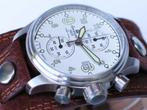 Aeromatic 1912 - Militaria Defender Stop Chronograph - NIEUW, Nieuw, Overige merken, Staal, Polshorloge