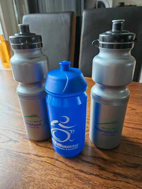 Drie Nieuwe Drink Bidons, Sport en Fitness, Bidons, Nieuw, Ophalen of Verzenden